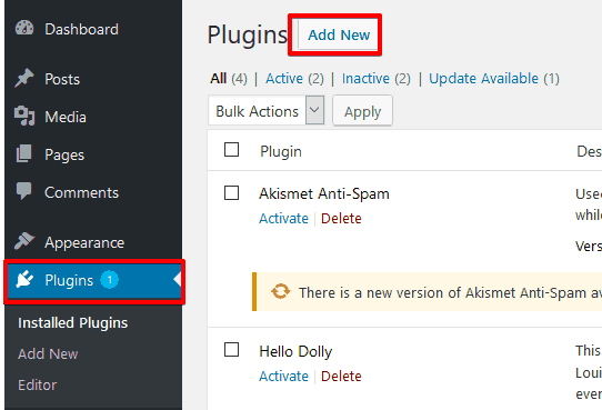 Plugin Add-New