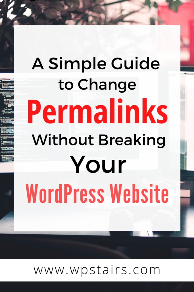 A simple guide to change permalink