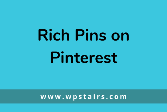 Rich Pins of Pinterest