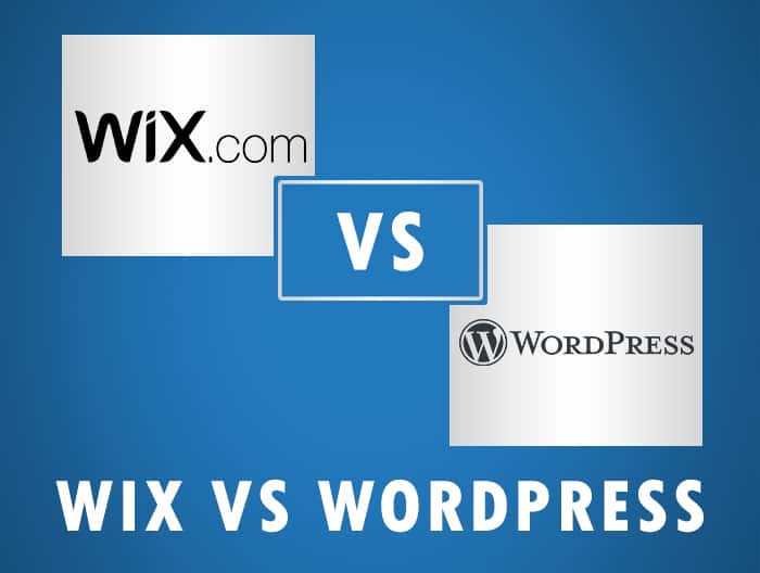 Wix VS WordPress - Comparison