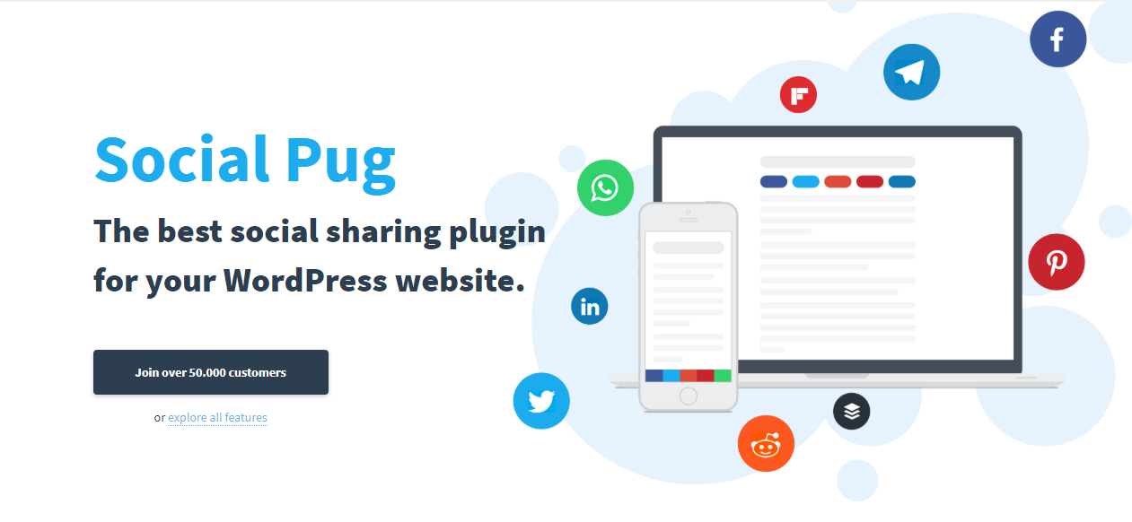 Full Guide Of Setting Up Social Pug The Best WordPress Social Sharing